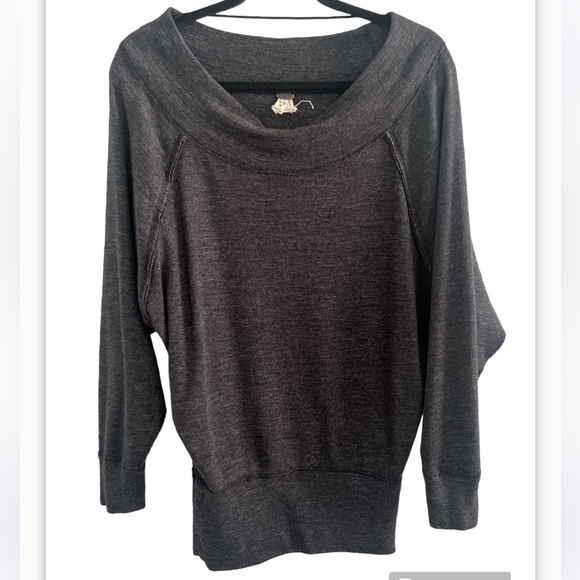 Free People "We the Free" Palisades Off-the-Shoulder Sweater - Picture 6 of 10